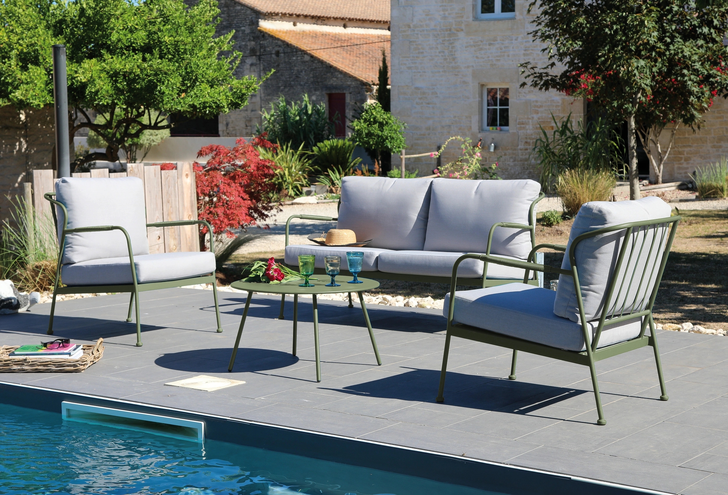 Salon de jardin à Porto-Vecchio